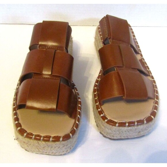 ASOS Design Espadrilles Sandals Jackson Fisherman Cut Out Straps (READ) NWOB 8 - Picture 5 of 10